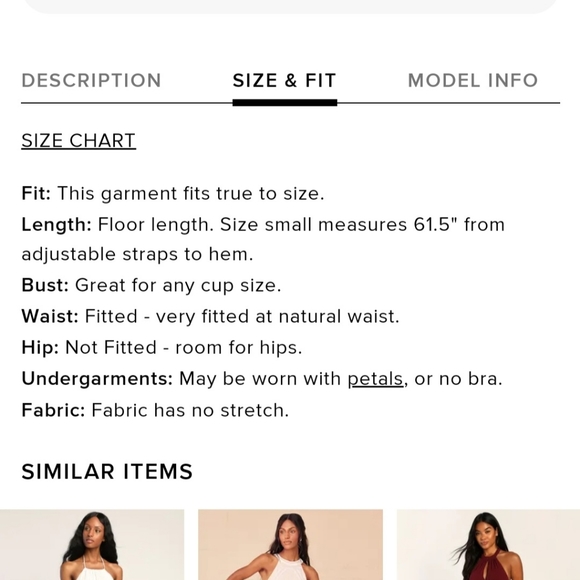 Lulus| Truly Delightful White Halter Maxi Dress| Size XS| WeddinglProm|Gown - Picture 15 of 15